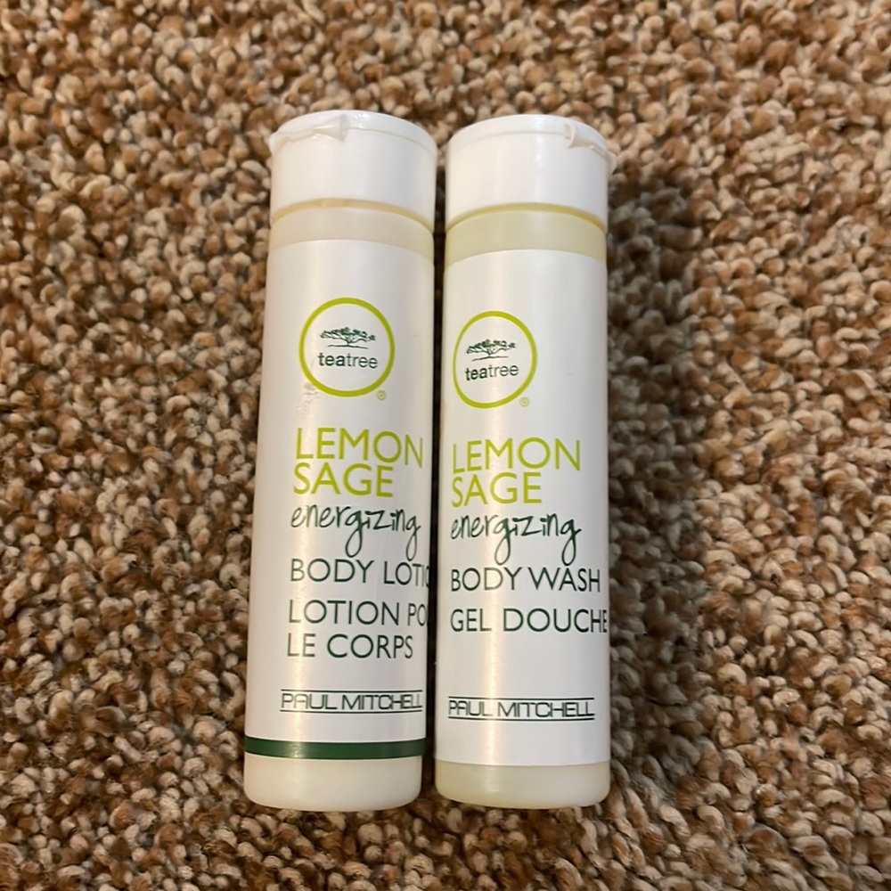 2 Paul Mitchell travel tolietries